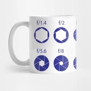 F-Stops - Blue Mug